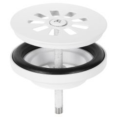 Differnz afvoerplug mat wit 64mm