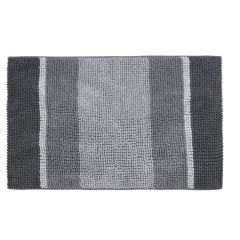 Differnz Fading badmat geschikt voor vloerverwarming 100% microfiber 60 x 90 cm grijs