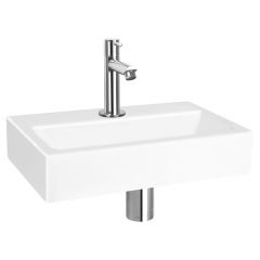 Differnz Flat fonteinset keramiek kraan recht chroom 38 x 24 x 7 cm