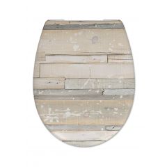 Cedo Toiletzitting Pastel Wood Grijs Bruin