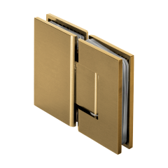 Just creating Glasscharnier 180° Goud geborsteld