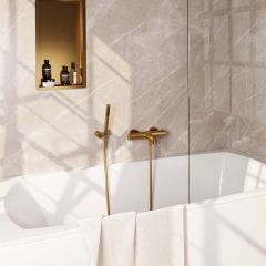 Brauer Gold Edition opbouw baddouche thermostaatkraan set