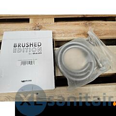 Doucheslang Brauer Brushed Edition Glad 150 cm Geborsteld RVS