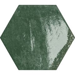 Wandtegel Carmen hexa green 13x15 cm