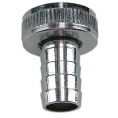 Riko chroom slangwartel set 1/2 x 1/2 en borgring