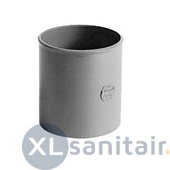  HWA dubbele mof 100 mm PVC
