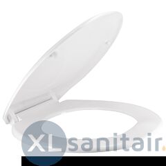 Wiesbaden Neptunus toiletzitting glans wit