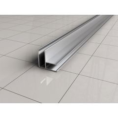 Wiesbaden Hoekprofiel 200cm chroom