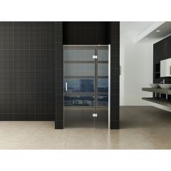 Wiesbaden nis swingdeur + vast paneel 80 (60-20) x 200 NANO