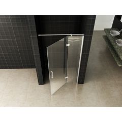 Wiesbaden nis swingdeur + vast paneel 140 (60-80) x 200 NANO