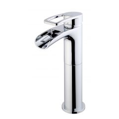 Wiesbaden Alegra HOGE waterval-kraan chroom