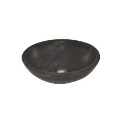 Wiesbaden Raw waskom rond 40x14 cm hardsteen gezoet