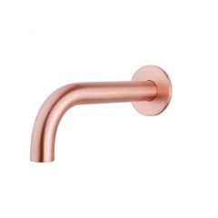 Wiesbaden inbouw-uitloop rond 20cm 1/2'' geborsteld koper
