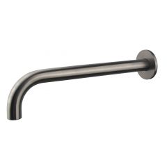 Wiesbaden inbouw-uitloop rond 30cm 1/2''  gunmetal