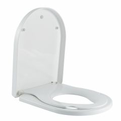 Wiesbaden Vesta Family toiletzitting met geïntegreerde kinderzitting, softclose en quick release glans wit