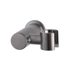 Wiesbaden Wandhanddouchehouder kantelbaar gunmetal