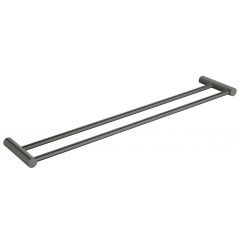 Wiesbaden Ida dubbele handdoekrek 60cm gunmetal