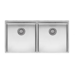 Reginox New York 40 x 40+40 x 40 (L) spoelbak