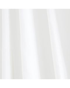 Differnz Color douchegordijn verzwaarde onderzoom 100% Polyester wit 240 x 200 cm