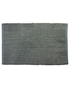 Differnz Candore badmat geschikt voor vloerverwarming 100% microfiber 50 x 80 cm donker groen