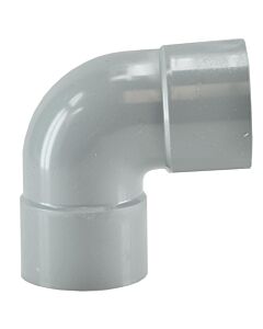  Afvoerbocht dubbele mof 32 mm 90 graden PVC