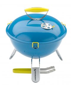 Landmann Piccolino azuur houtskool bbq