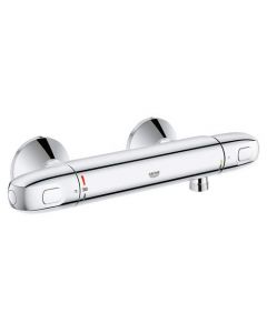 Grohe Grohtherm 1000 New douchethermostaat hoh 150 mm met S-koppelingen, CoolTouch chroom