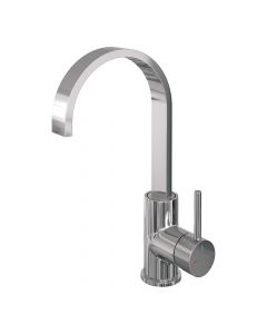 Brauer Chrome Carving hoge opbouw wastafelmengkraan