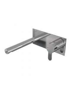 Brauer Chrome Edition inbouw wastafelmengkraan met rechte uitloop