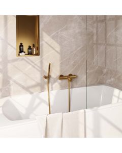 Brauer Gold Edition opbouw baddouche thermostaatkraan set