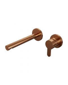 Brauer Copper Edition inbouw wastafelmengkraan met rechte uitloop