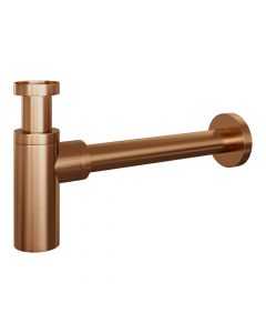 Brauer Design sifon koper geborsteld PVD