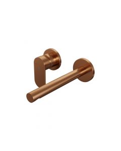Brauer Copper Edition inbouw wastafelmengkraan met rechte uitloop