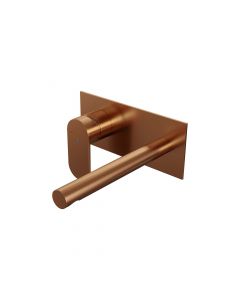 Brauer Copper Edition inbouw wastafelmengkraan met rechte uitloop
