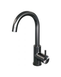 Brauer Gunmetal Edition hoge opbouw wastafelmengkraan