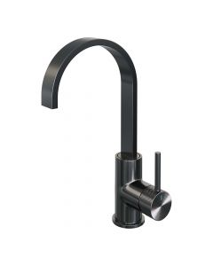 Brauer Gunmetal Carving hoge opbouw wastafelmengkraan