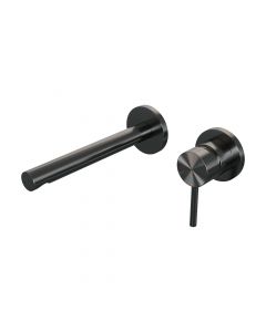 Brauer Gunmetal Edition inbouw wastafelmengkraan met rechte uitloop