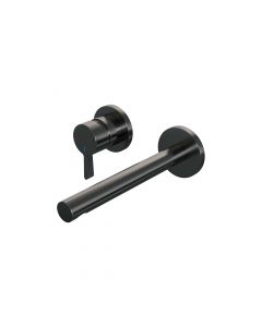 Brauer Gunmetal Edition inbouw wastafelmengkraan met rechte uitloop