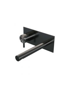 Brauer Gunmetal Edition inbouw wastafelmengkraan met rechte uitloop