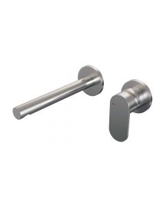 Brauer Brushed Edition inbouw wastafelmengkraan met rechte uitloop
