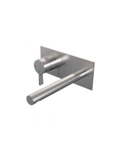 Brauer Brushed Edition inbouw wastafelmengkraan met rechte uitloop