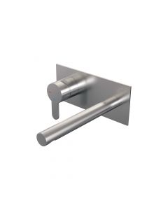 Brauer Brushed Edition inbouw wastafelmengkraan met rechte uitloop