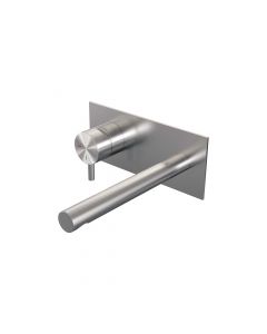Brauer Brushed Edition inbouw wastafelmengkraan met rechte uitloop