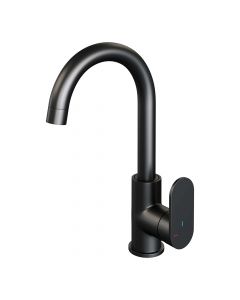Brauer Black Edition hoge opbouw wastafelmengkraan