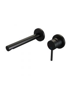 Brauer Black Edition inbouw wastafelmengkraan met rechte uitloop