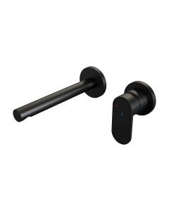 Brauer Black Edition inbouw wastafelmengkraan met rechte uitloop