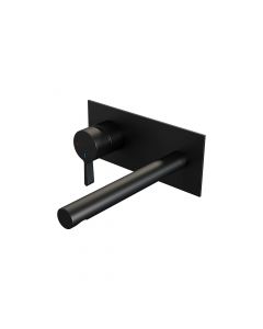 Brauer Black Edition inbouw wastafelmengkraan met rechte uitloop