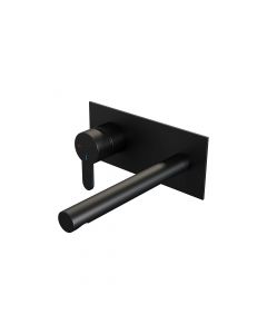 Brauer Black Edition inbouw wastafelmengkraan met rechte uitloop