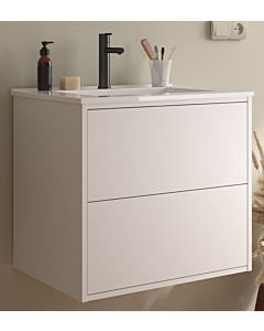 Badkamermeubelset Otis wit 60cm met dubbele lade