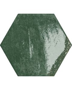 Wandtegel Carmen hexa green 13x15 cm                     